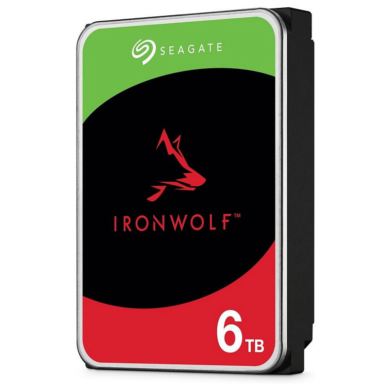 Жесткий диск Seagate 6TB 3.5" 5400 256MB SATA IronWolf