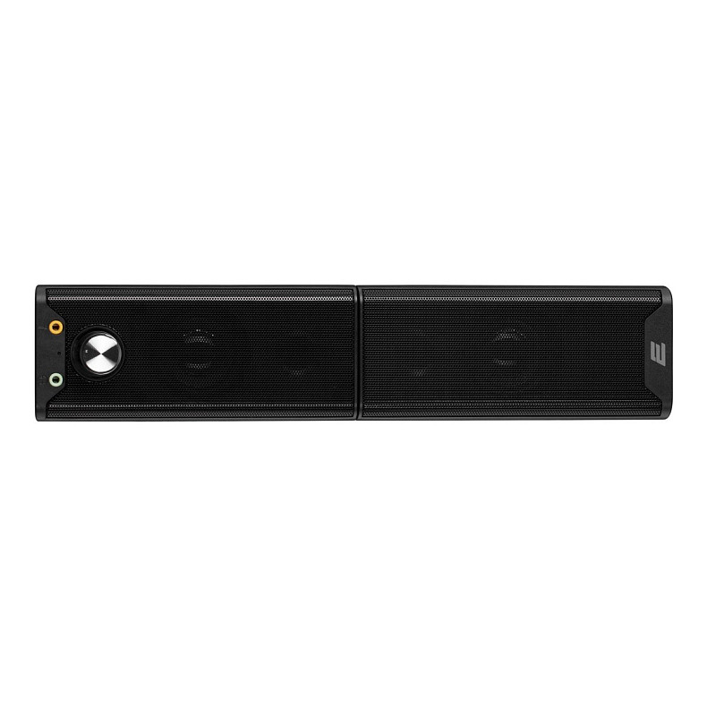 Акустическая система 2E PCS203 2.0 USB Metal Black (2E-PCS203BK)