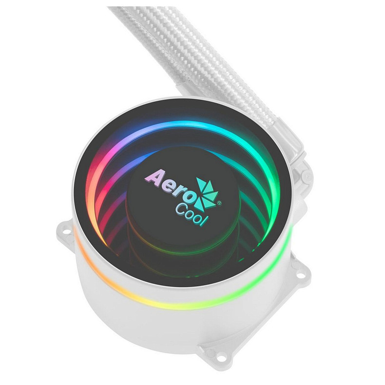 Система водяного охолодження AeroCool Oasis L240 White (ACLA-OA24117.21)