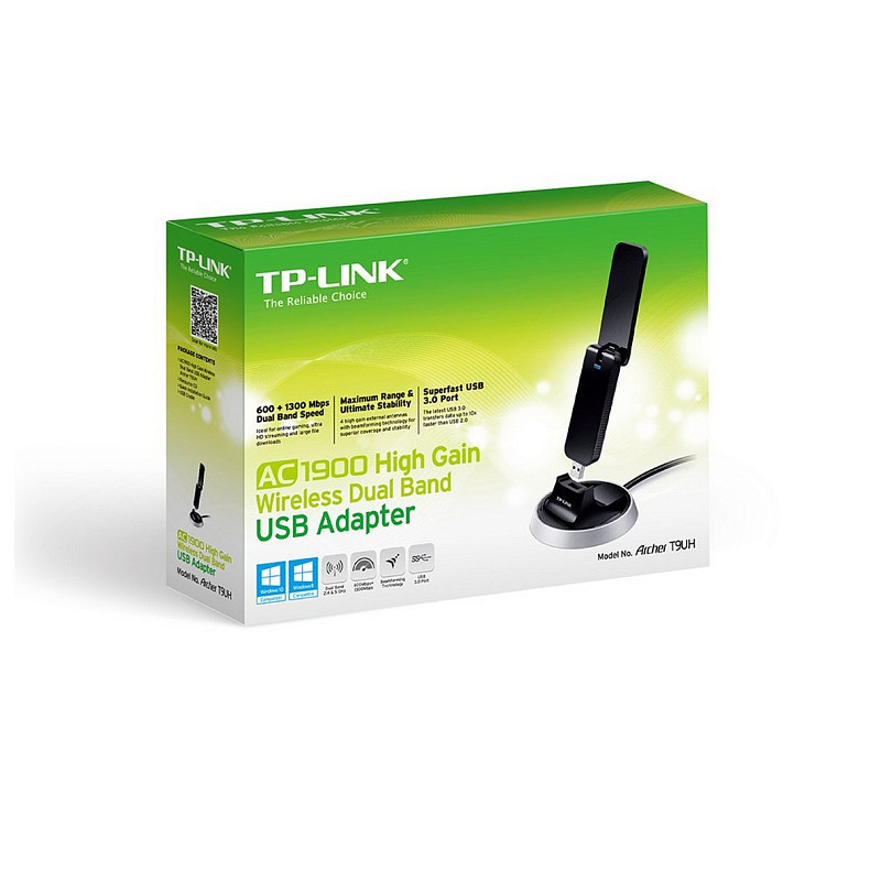 WiFi адаптер TP-LINK Archer T9UH AC1900 USB3.0 ext. ant