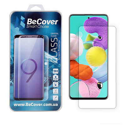 Защитное стекло BeCover для Samsung Galaxy A51 SM-A515 Crystal Clear Glass (704669)