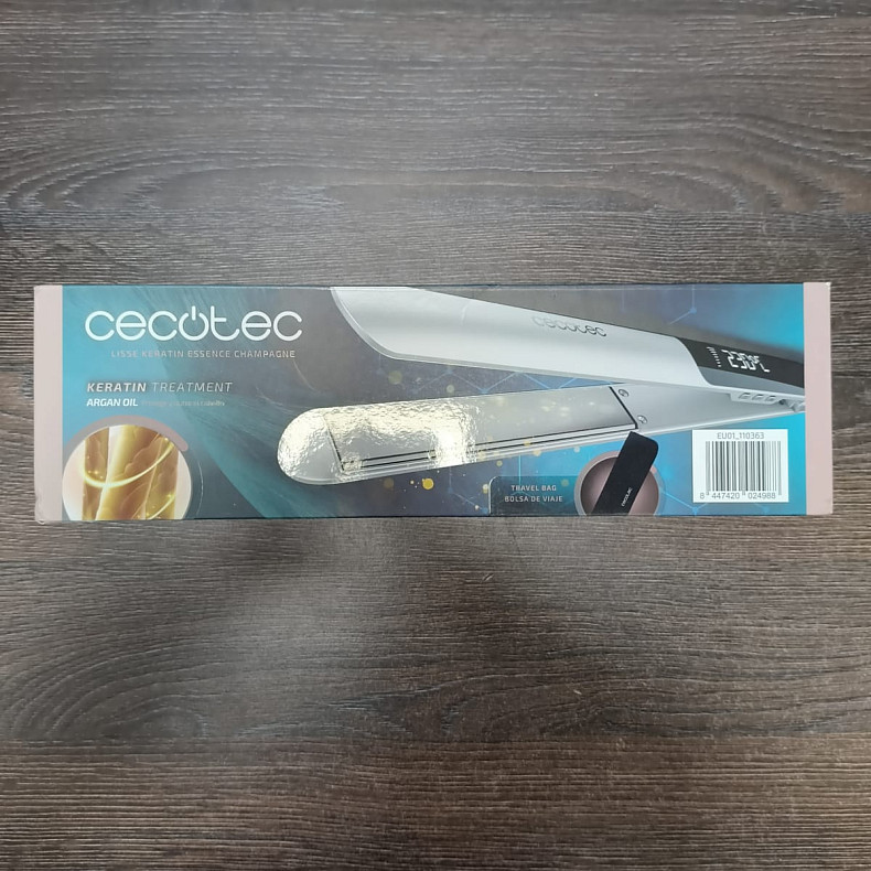 Утюжок для волос CECOTEC Lisse Keratin Essence Champagne -  Уценка