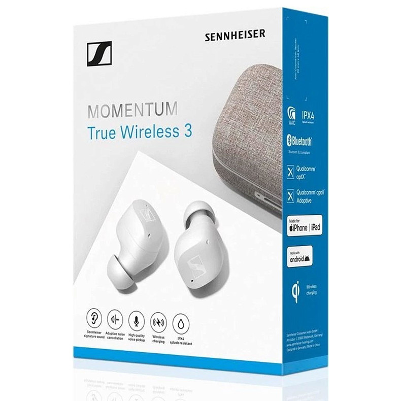 Навушники TWS Sennheiser Momentum True Wireless 3 White (509181)