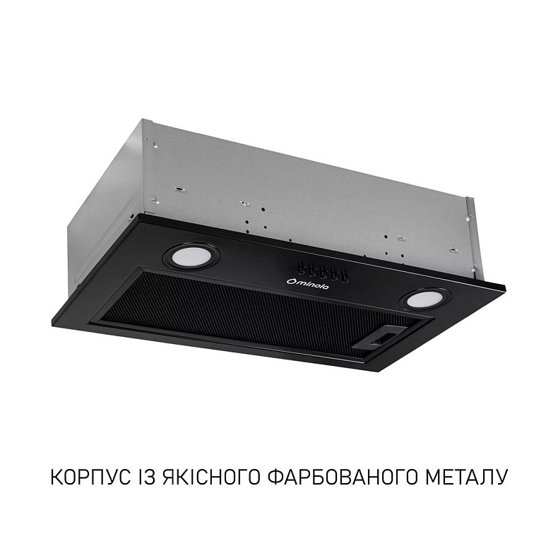 Витяжка Minola HBI 5025 BLF LED