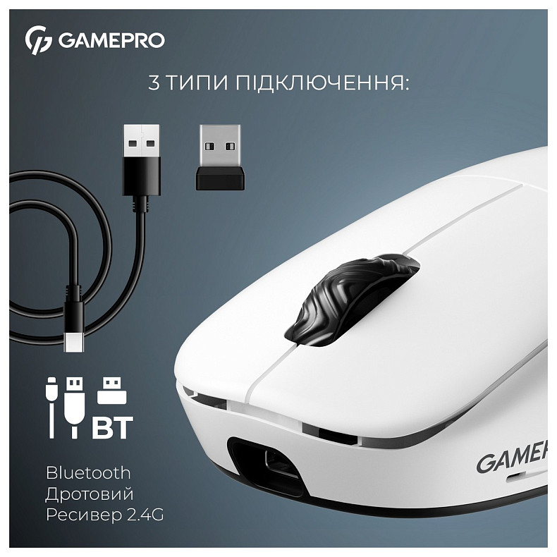 Миша GamePro Asgard Loki White (GM022W)