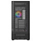 Корпус Modecom VOLCANO AQ400 ARGB MIDI SIDE LCD 6,2”, 4x120mm fans BLACK без БЖ ATX
