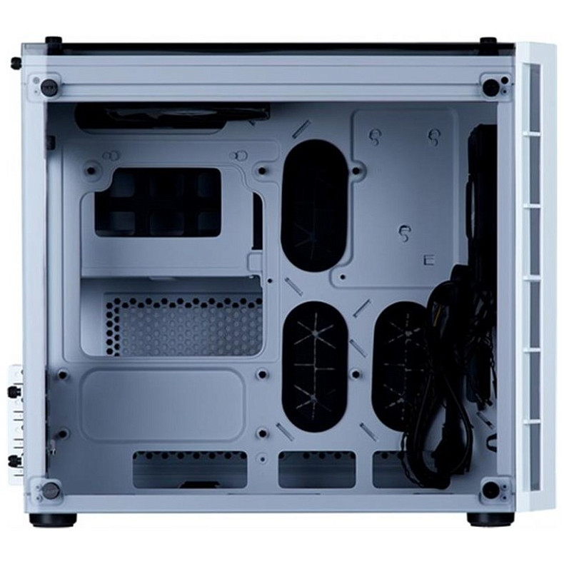 Корпус Corsair Crystal Series 280X Tempered Glass Micro ATX Case — White