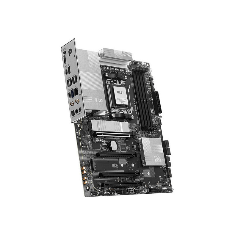 Материнcька плата MSI PRO B850-P WIFI sAM5 B850 4xDDR5 M.2 HDMI Wi-Fi BT ATX