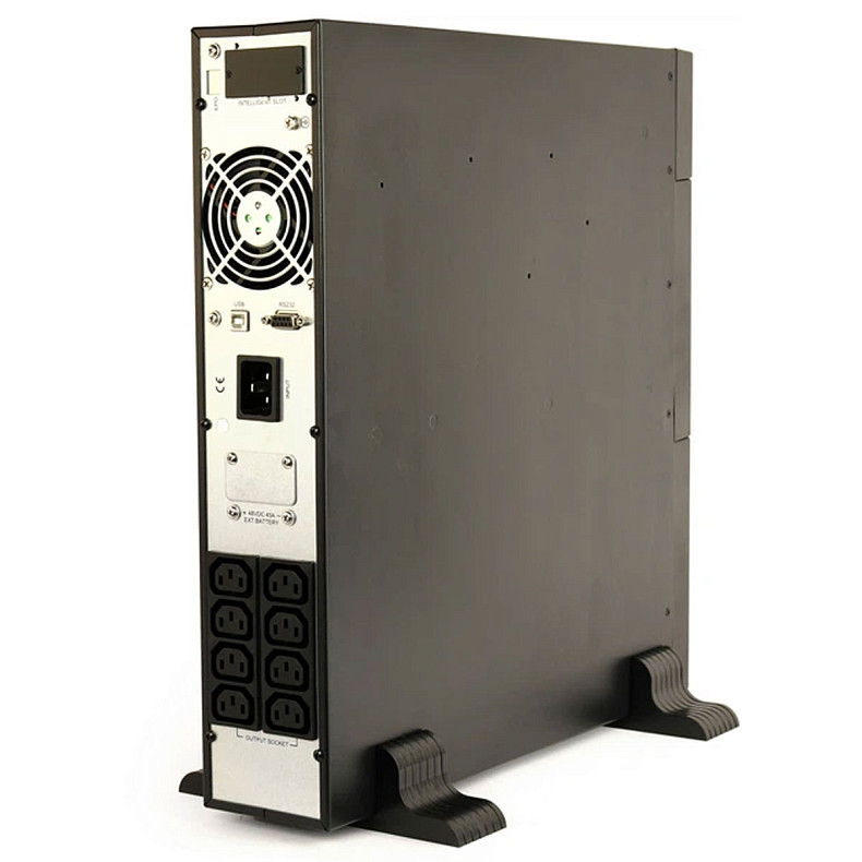 ИБП EnerGenie On-Line 2000VA, синусоидальный сигнал EG-UPSO-RACK-2000