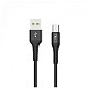 Кабель SkyDolphin S05V TPE Frost Line USB - microUSB 1м, Black (USB-000553)