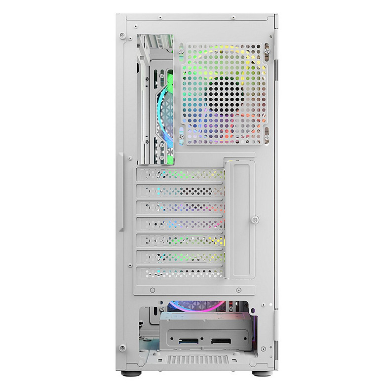 Корпус LogicConcept ARAMIS MESH+GLASS ARGB fans 4x120mm WHITE без БЖ ATX