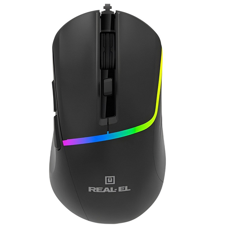 Миша REAL-EL RM-530 Black