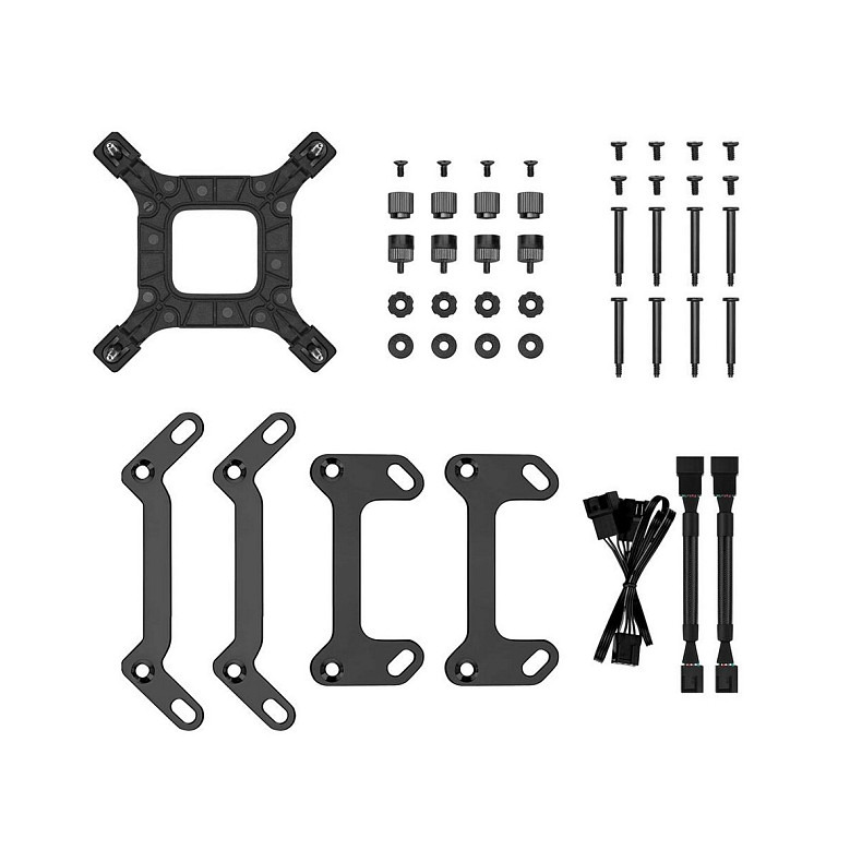 Система водяного охолодження DeepCool LS520S Zero Dark (R-LS520-BKNNMM-G-1)