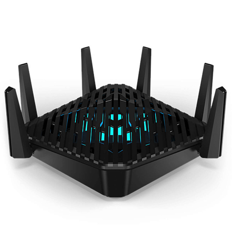 Wi-Fi роутер Acer Predator Connect W6 4xGE LAN 1x2.5GE WAN 1xUSB3.0 MU-MIMO Wi-Fi 6E gaming