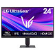 Монитор LG 23.8" 24G411A-B HDMI, DP, Audio, IPS 120Hz, 1ms, sRGB 99%, G-SYNC, FreeSync, HDR10