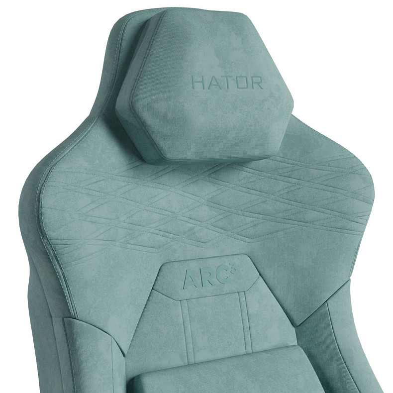 Крісло для геймерів HATOR Arc 3 XL Velour (HTC3443XL) Turquoise