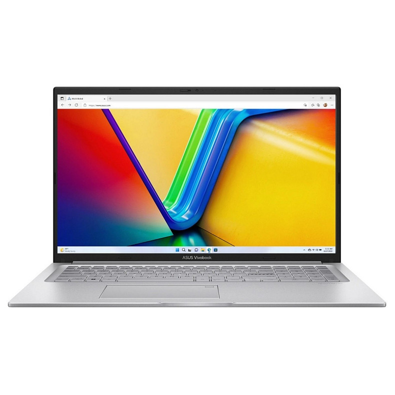 Ноутбук ASUS Vivobook 17 X1704VA-AU551 17.3" FHD IPS, Intel i5-1334U, 16GB, F512GB, UMA, NoOS, Срібл
