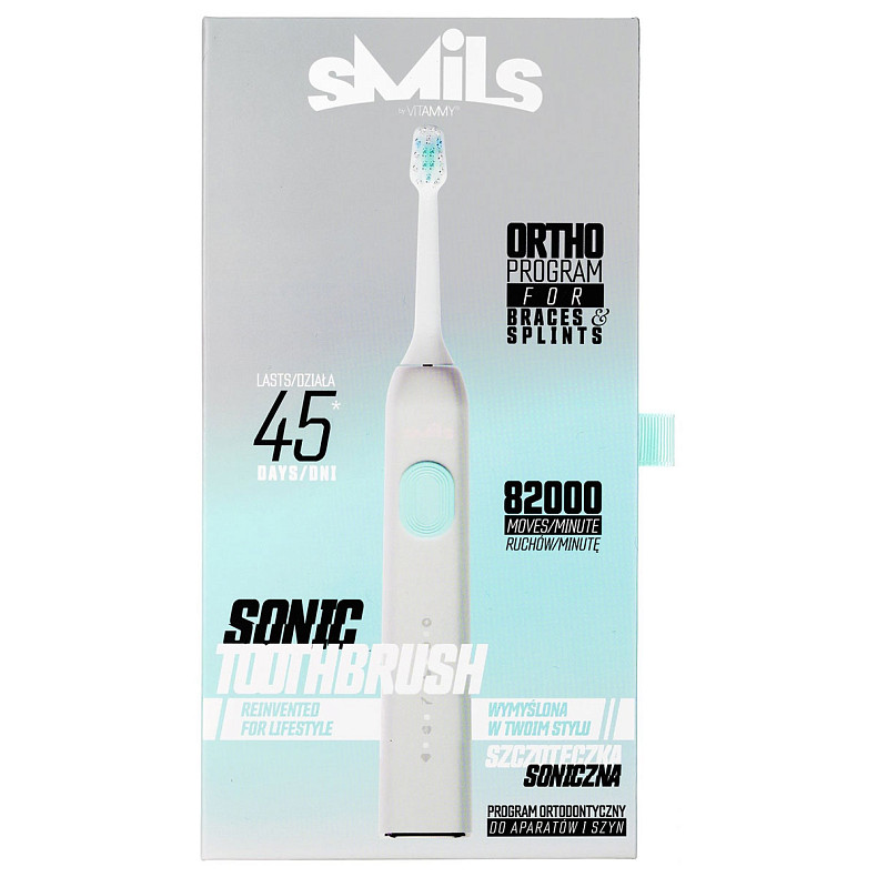 Електрична зубна щітка Vitammy SMILS Aluminium