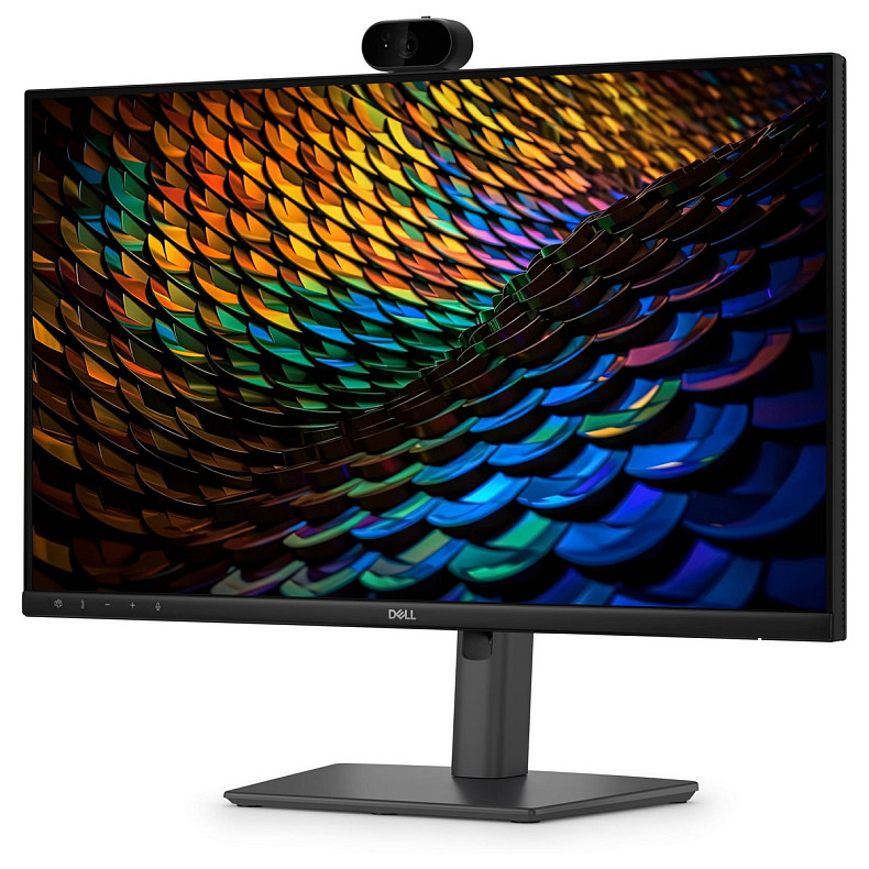 Монітор DELL 23.8" P2426HEB HDMI, DP, USB-C, RJ-45, MM, IPS, 120hz, sRGB 99%, Pivot, Cam