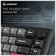 Клавиатура GamePro Asgard Yord Keychron Super Red Switch Black (MK266BK)