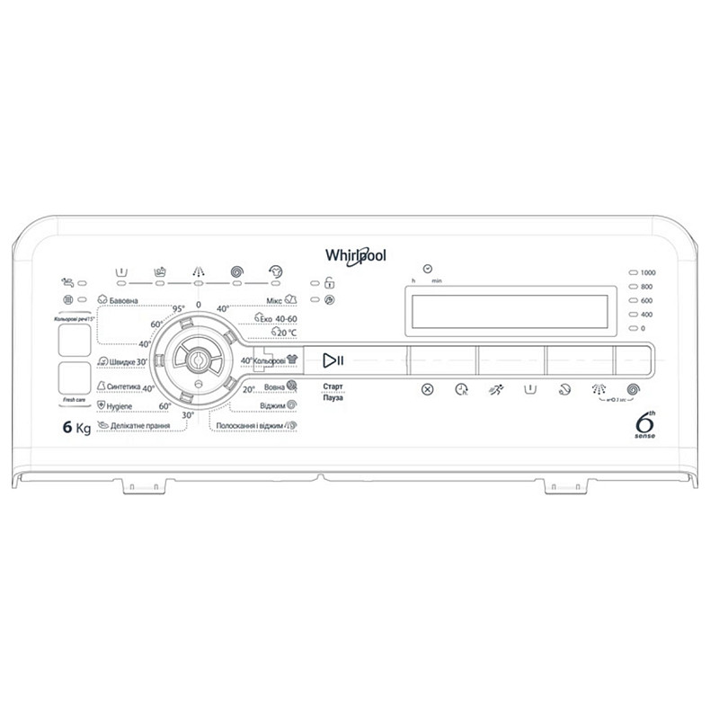 Стиральная машина Whirlpool TDLR 6040S EU/N
