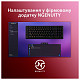 Клавіатура мембранна HyperX Alloy Origins EVE 1800 99key, Red, USB-A, EN/UA, RGB, чорний