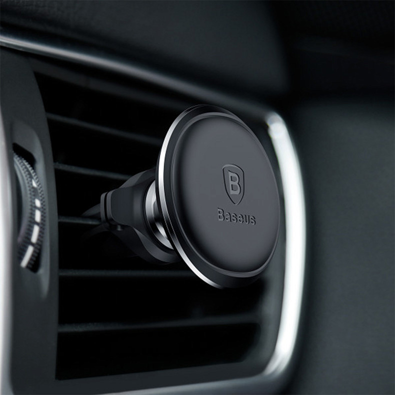 Автотримач Baseus Magnetic Air Vent Car black (SUGX020001)