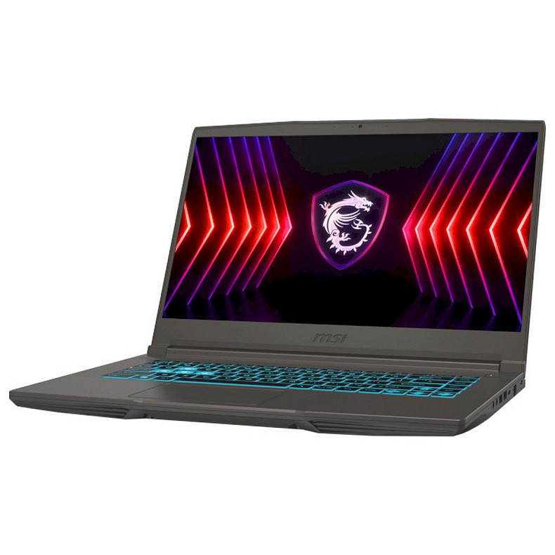 Ноутбук MSI Thin 15 B13UCX 15.6 FHD, Intel i5-13420H, 16GB, F1TB, NVD2050-4, DOS, черный