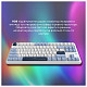Клавиатура Ajazz AK870 V2 Flying Fish Switch White USB-C (AK870-V2-FF-BWB)