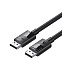 Кабель DisplayPort M - M V1.4 8K 2м Plastic Case Braided Cable DP114 UGREEN чорний