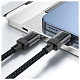 Кабель USB 2.0 USB-C to USB-C, 1.2 м, 60W, 3.0A, stainless steel Black, C12-03 Acefast