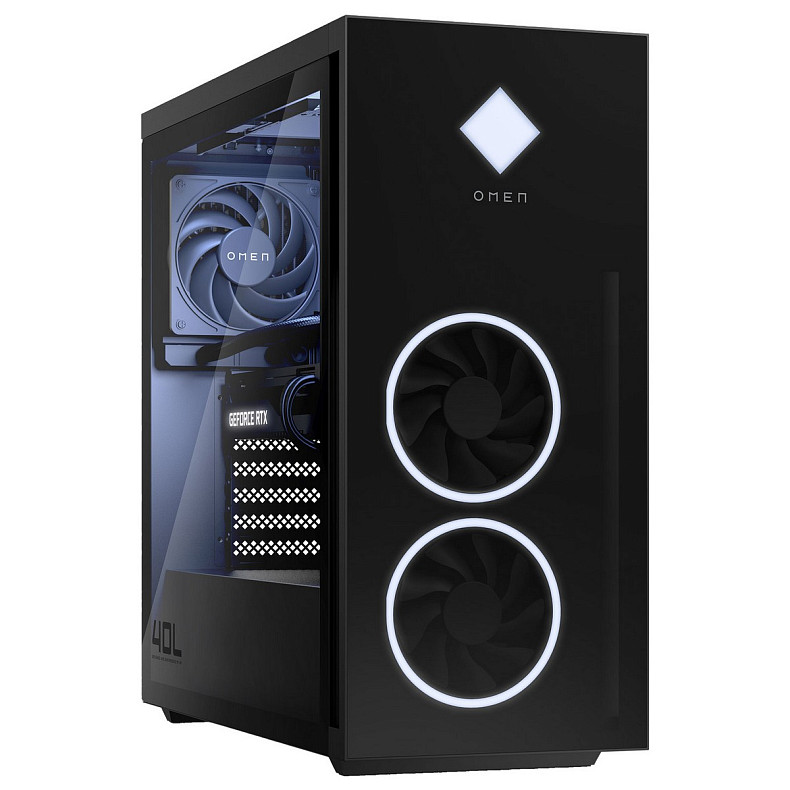 Компьютер HP OMEN 40L GT21-2000ua i9-14900K/64GB/SSD2Tb+2Tb/NVIDIA GeF RTX 4090,24GB/K&M/WiFi/DOS
