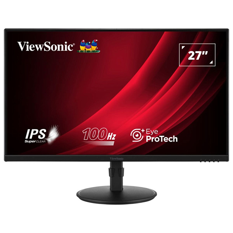 Монитор Viewsonic 27 16:9 IPS 1920х1080, 100 Гц, HDMI, VGA, Display Port VA2708-HDJ