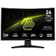 Монітор MSI 23.6" MAG 242C HDMI, DP, Audio, IPS, 180Hz, 1ms, sRGB 115%, CURVED, AdaptiveSync