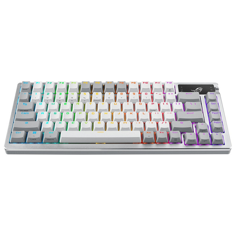Клавиатура Asus ROG Azoth RGB WL BT White (90MP031A-BKUA11)