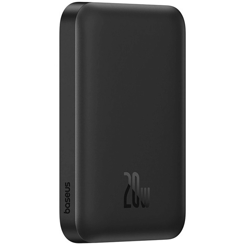 УМБ Baseus Magnetic Wireless Mini Air 6000mAh 20W PD,QC, USB-C In/Out, Qi-15W Black