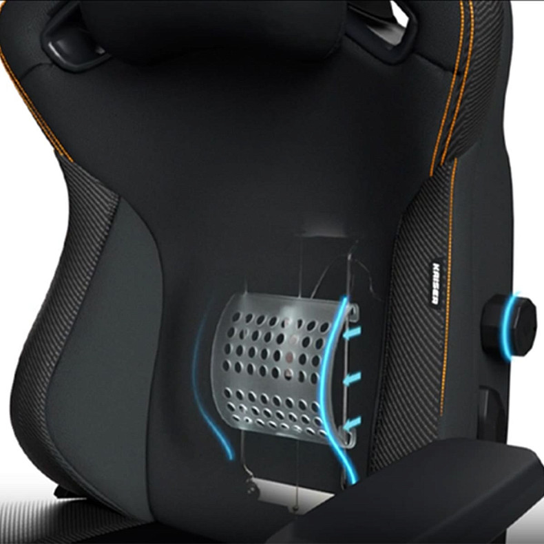 Крісло для геймерів Anda Seat Kaiser 3 Dark Gray Fabric Size XL (AD12YDC-XL-01-GB-CF)