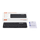 Клавиатура мембранная 2E KS250 84key, WL/BT, EN/UK, черно-серый