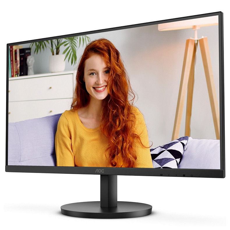 Монитор 27" AOC U27B3M, 4K UHD, VA, 2xHDMI, DP, колонки, черный