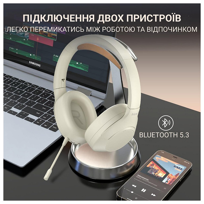 Гарнитура Fifine X3W White