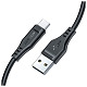 Кабель USB 2.0 USB-A to USB-C, 1,2 м, 3.0A, TPE C3-04 Black Acefast