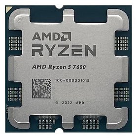 Процессор AMD Ryzen 5 7600 (3.8GHz 32MB 65W AM5) Multipack (100-100001015MPK)