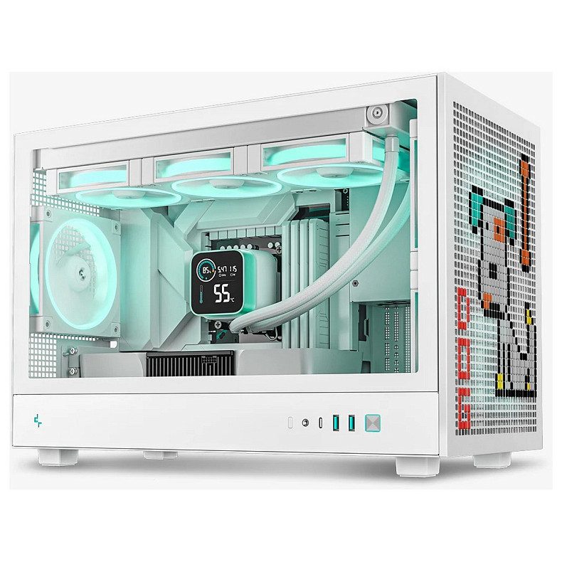 Корпус DeepCool CH260 White (R-CH260-WHNGM0-G-1) без БП