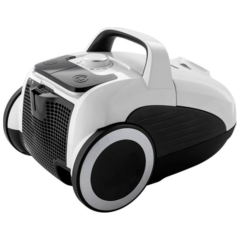 Пилосос Gorenje мішковий, 800Вт, 3л, вага-6.5кг, HEPA, індикатор, телескоп, білий