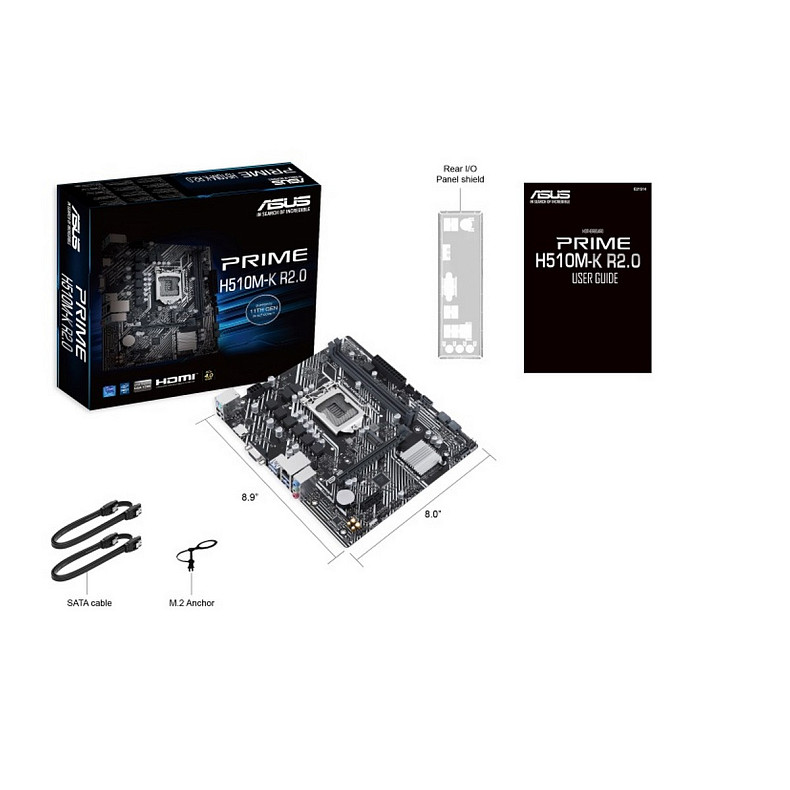 Материнская плата Asus Prime H510M-K R2.0 Socket 1200