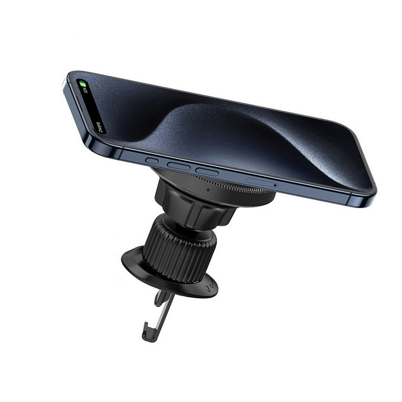 Бездротовий зарядний пристрій XO CX025 Magnetic MagSafe Black (CX025.black)