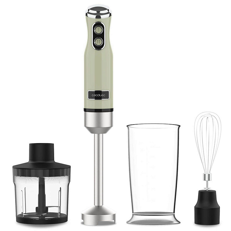 Блендер CECOTEC Power Retro 1200MAX Cream&Crush Green