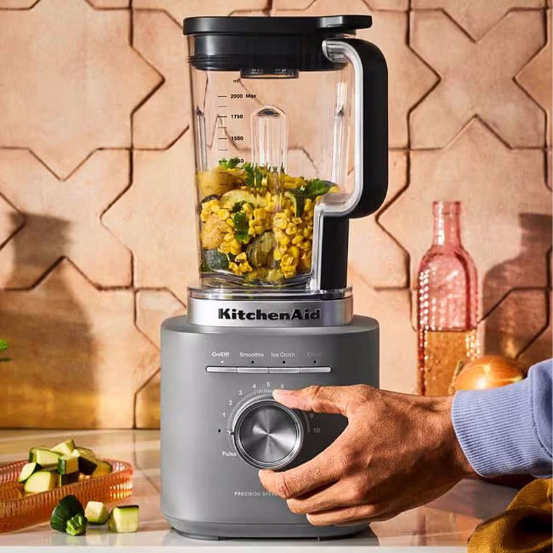 Блендер KitchenAid Pure Power 2 л 5KSB2073EDG, цвет серый уголь