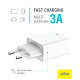 Зарядний пристрій Piko TC-PD332 (1USB-Cx3A, 1USBx3A) 33W White (1283126597794)