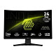 Монітор MSI 23.6" MAG 242C HDMI, DP, Audio, IPS, 180Hz, 1ms, sRGB 115%, CURVED, AdaptiveSync